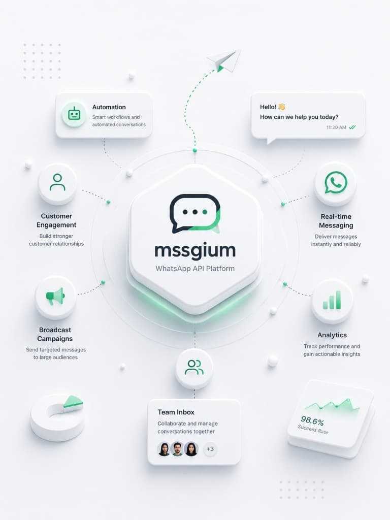 Msgium WhatsApp API Platform